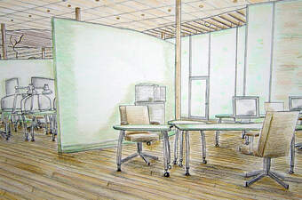 Тренд современных офисов open space - технологичная и индивидуальная организация пространства